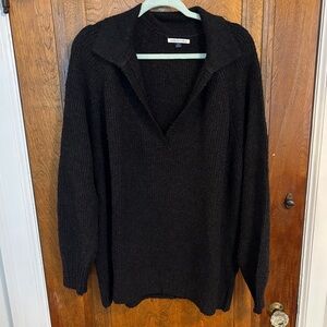 American Eagle Outfitters Charcoal Sweater